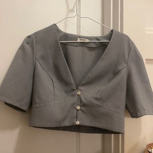 vintage crop top
